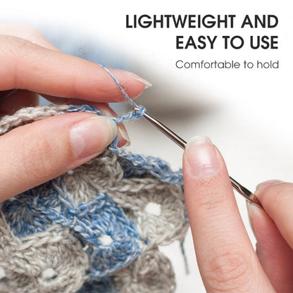 Crochets à tricoter avec languette pour pulls