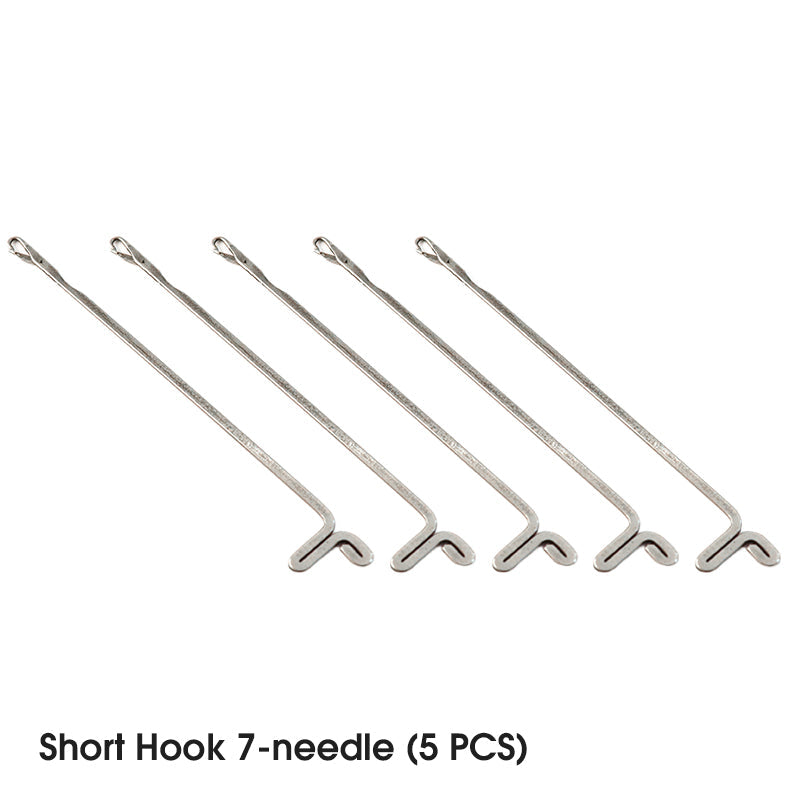 Crochets à tricoter avec languette pour pulls