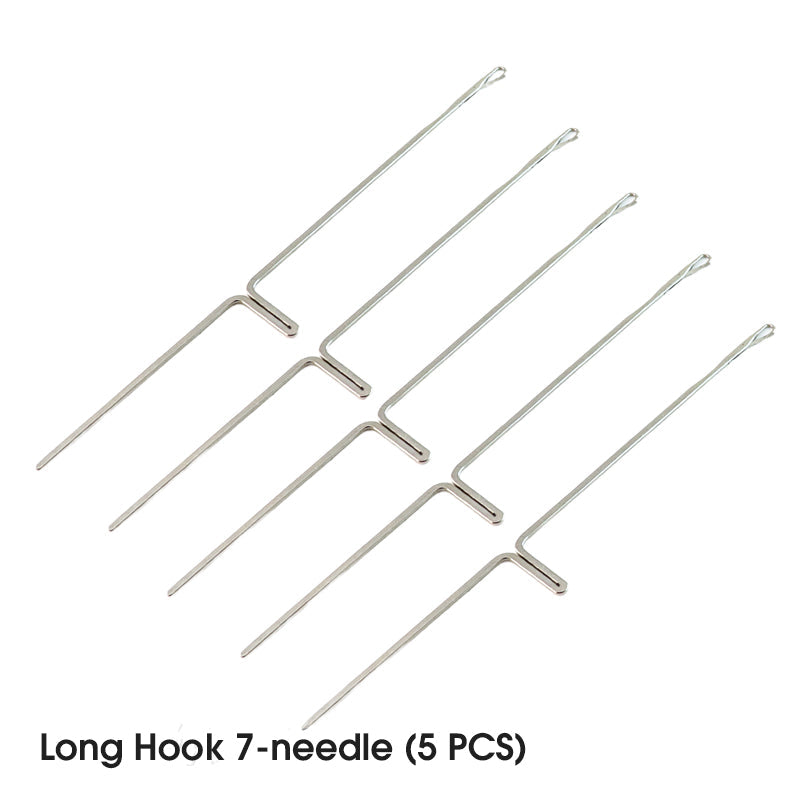 Crochets à tricoter avec languette pour pulls