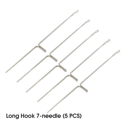 Crochets à tricoter avec languette pour pulls