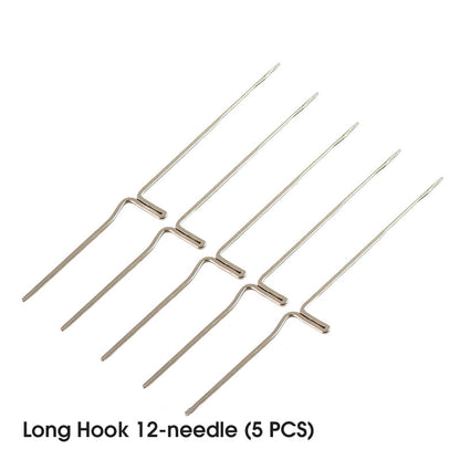 Crochets à tricoter avec languette pour pulls