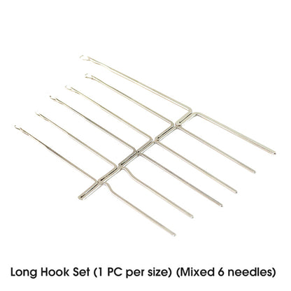 Crochets à tricoter avec languette pour pulls