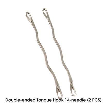 Crochets à tricoter avec languette pour pulls