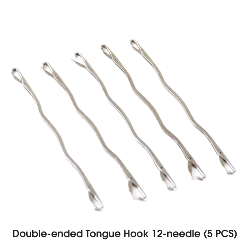 Crochets à tricoter avec languette pour pulls